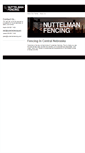 Mobile Screenshot of nuttelmanfencing.com